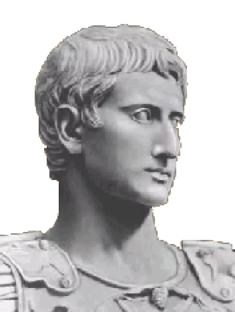 Гай Юлий Цезарь Октавиан Август — Римский император с 27 до н.э. Внучатый племянник Юлия Цезаря,...