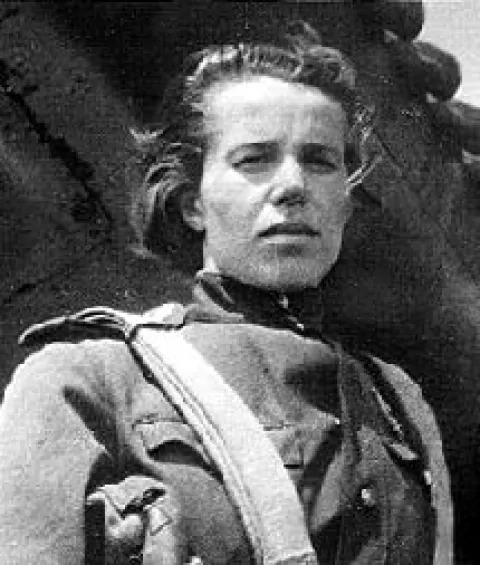 Анна Егорова — Штурман 805-го штурмового авиационного полка