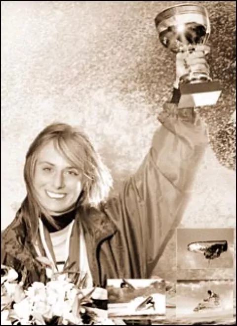 Анастасия Потанина — первая чемпионка мира по аквабайку