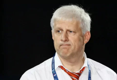 Николай Грамматиков — Генеральный секретарь Профсоюза футболистов и тренеров России.