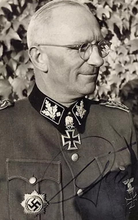 Герберт Отто Гилле — Германский военный деятель, обергруппенфюрер СС и генерал Ваффен-СС